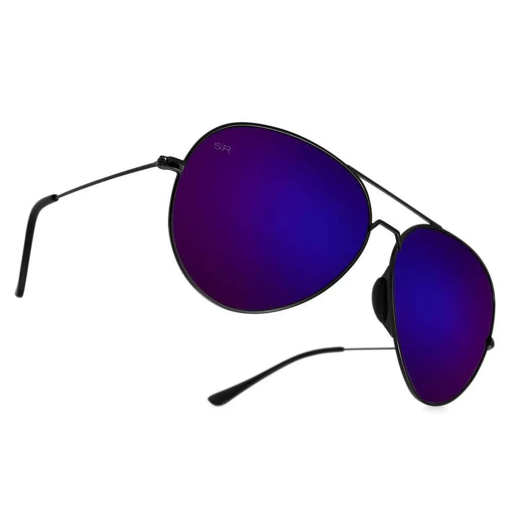 Tangle Free Aviator - Purple Polarized - Image 2