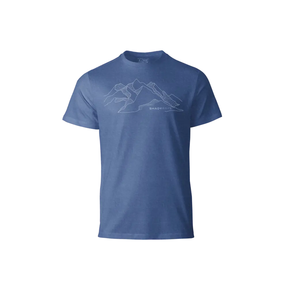 Graphic T-Shirt - Mountainscape Ocean