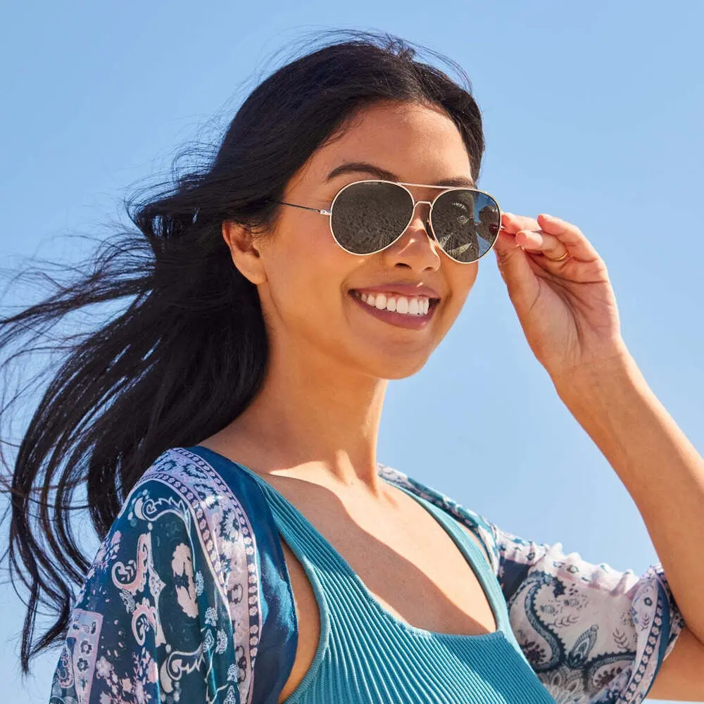 Tangle Free Aviator - Black Gold Polarized - Image 3