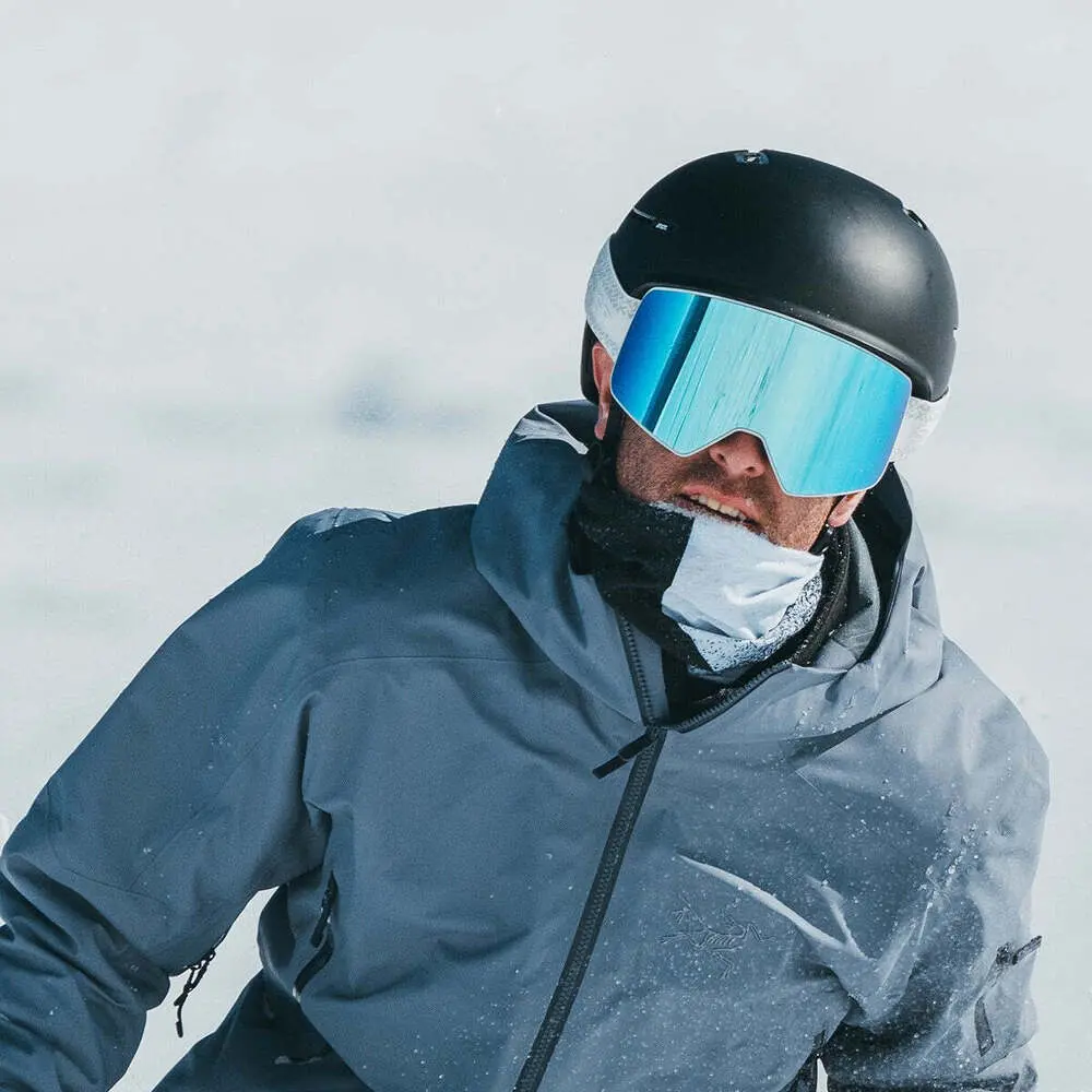 Snow Goggle Face Shield - Monochrome - Image 2