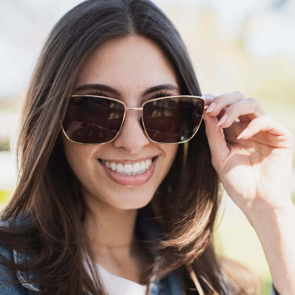 Tangle Free Melrose - Amber Gold Polarized - Image 3