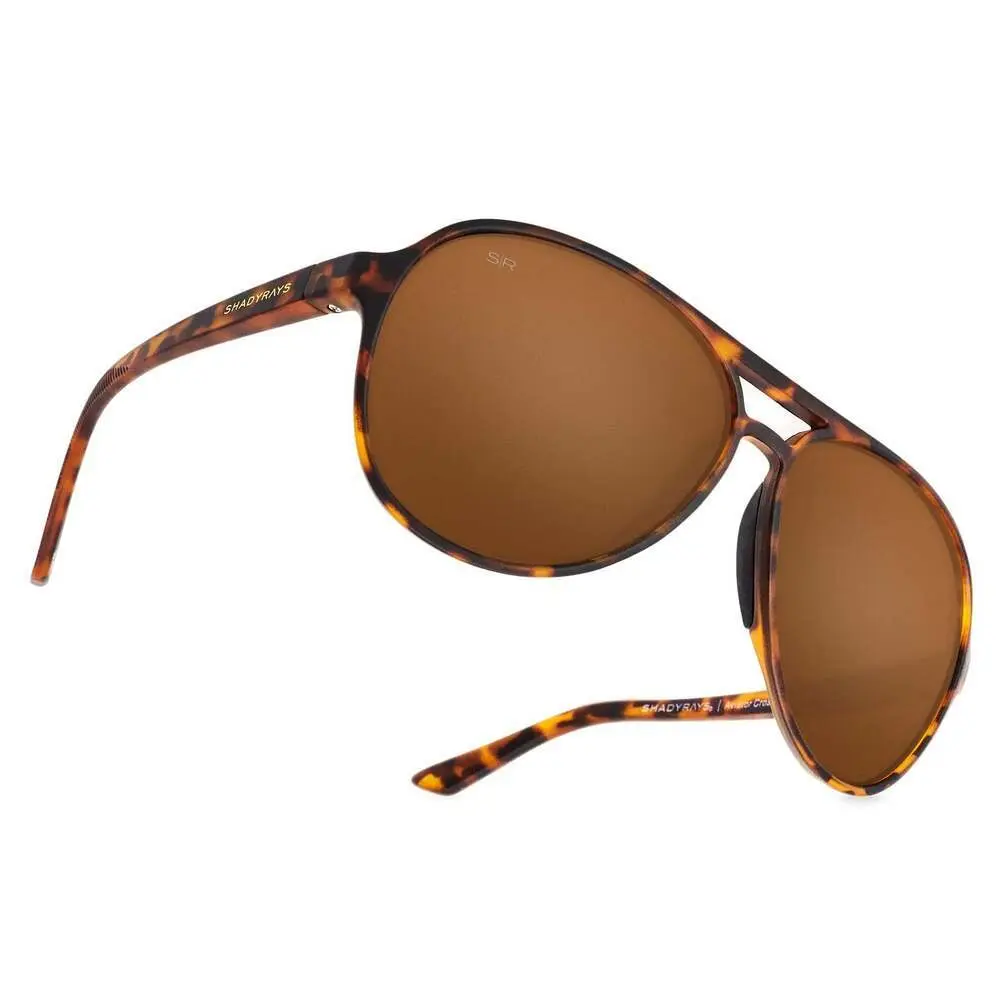 Aviator Crossover - Amber Tortoise Polarized