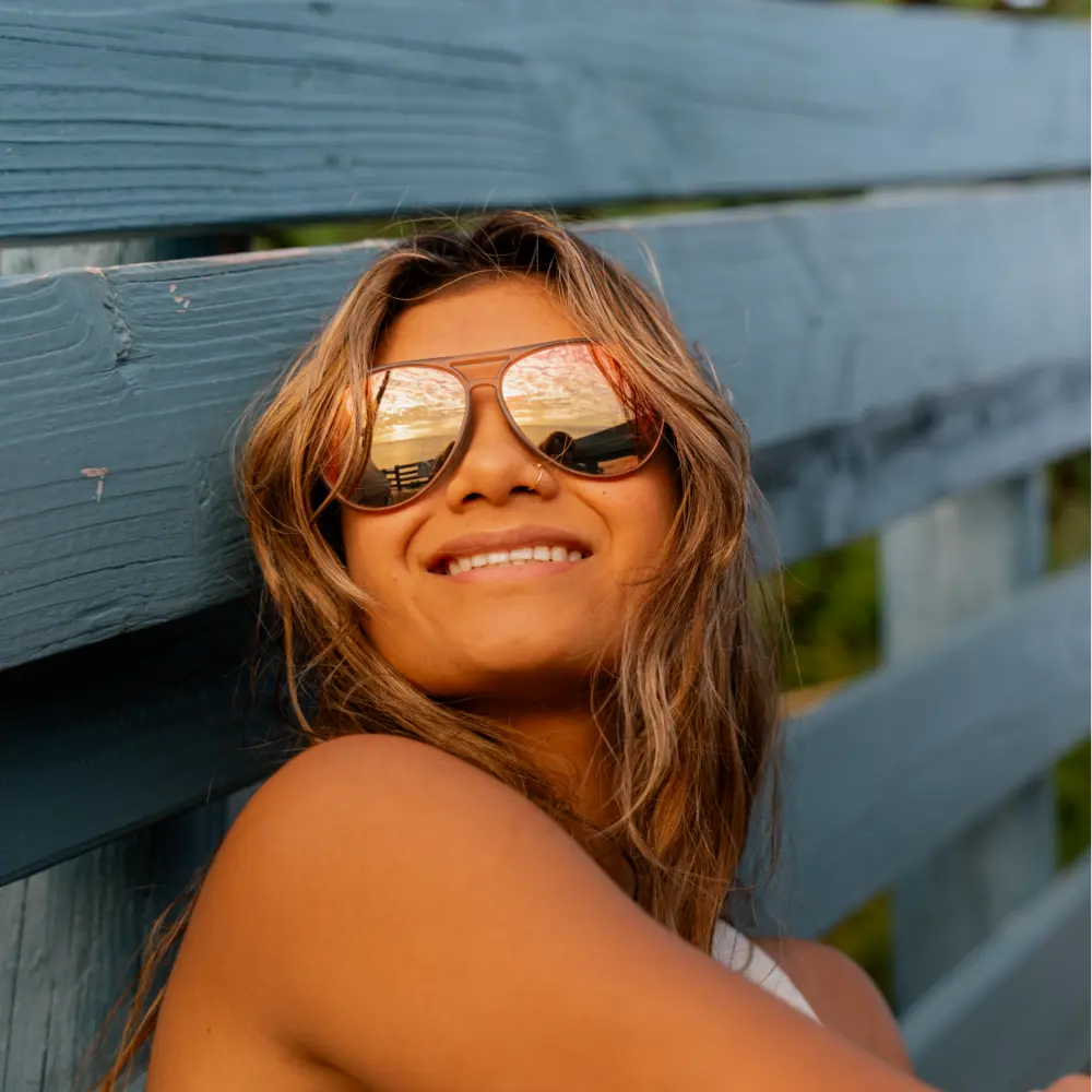 Aviator Crossover - Peach Polarized - Image 4