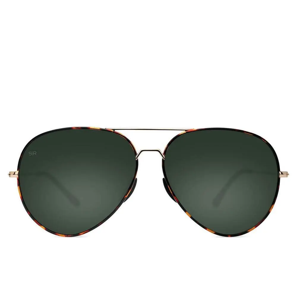 Tangle Free Aviator - Green Tortoise Polarized - Image 2