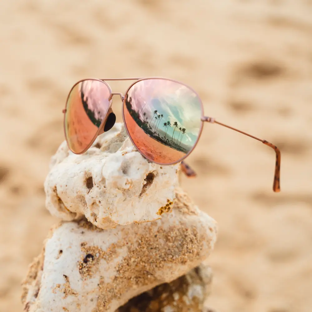 Tangle Free Aviator - Peach Polarized - Image 7