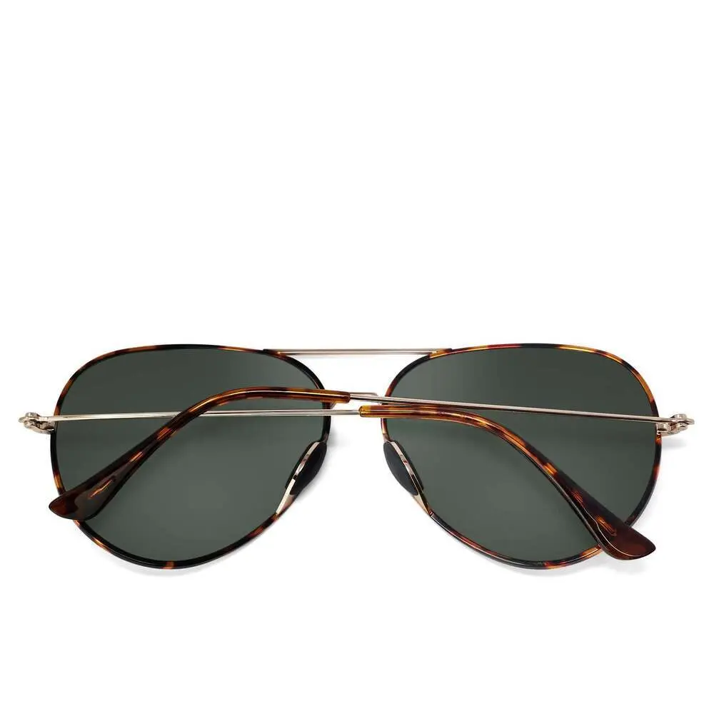 Tangle Free Aviator - Green Tortoise Polarized - Image 3