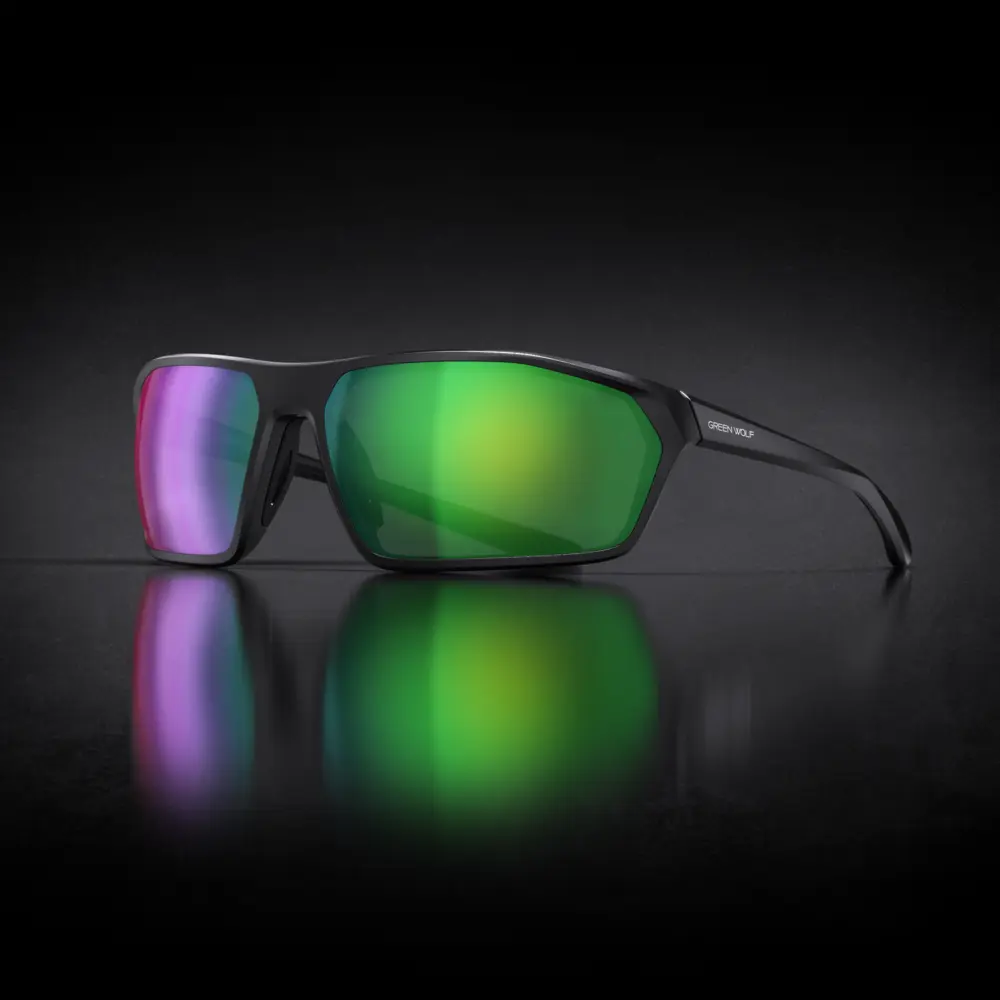 Green Wolf Ace - Black Green