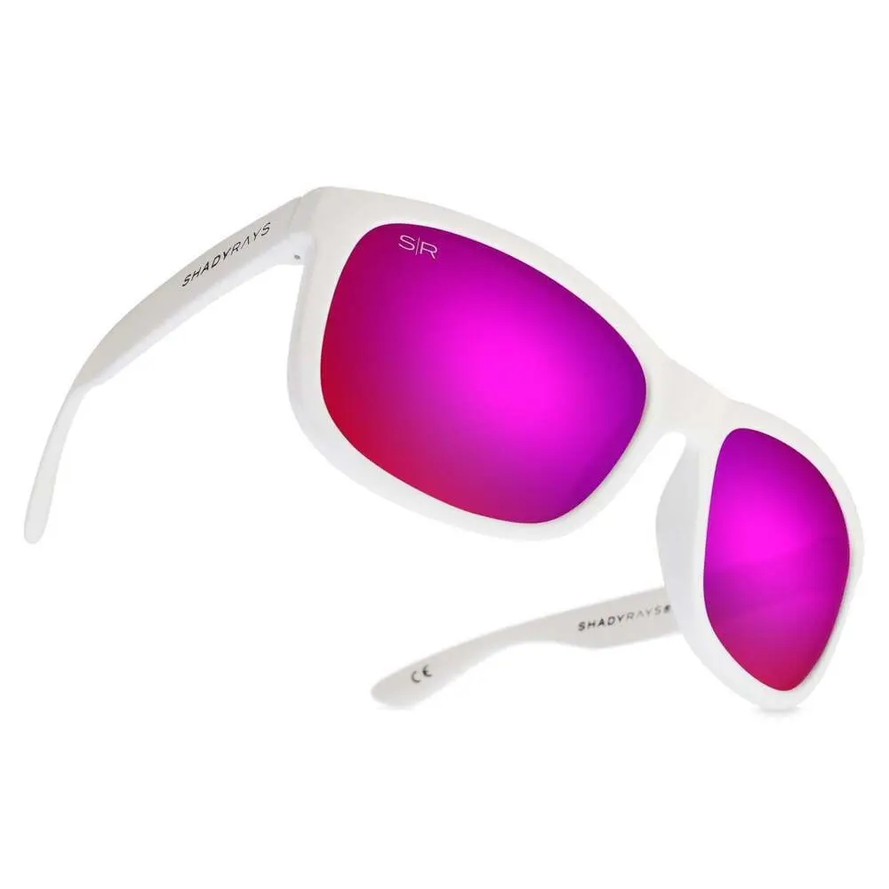 Kid's Signature Series - White Purple Polarized