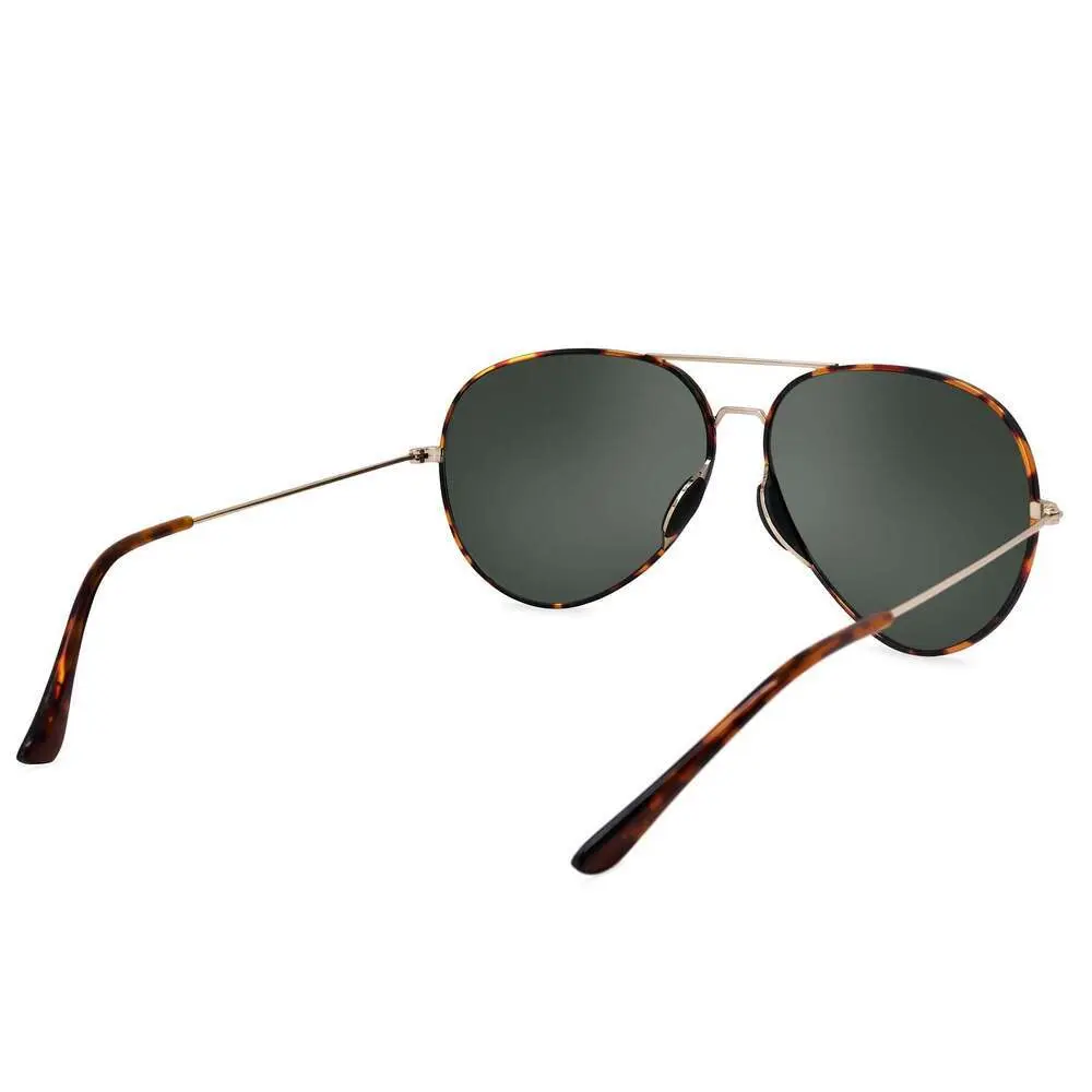 Tangle Free Aviator - Green Tortoise Polarized - Image 4